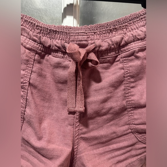 Project Indigo High Rise Linen Shorts - Picture 6 of 8